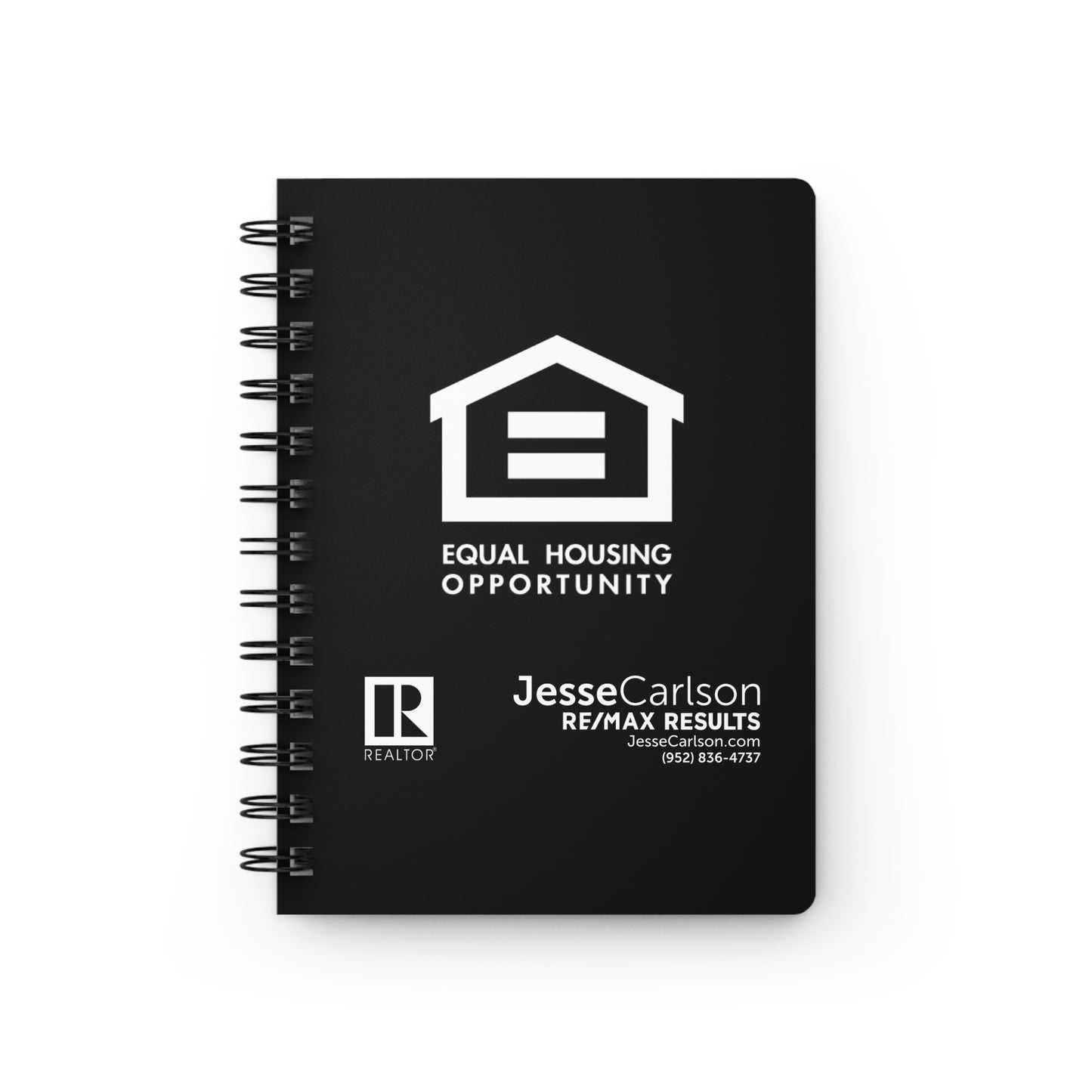 Jesse Carlson Reality - Spiral Bound Journal