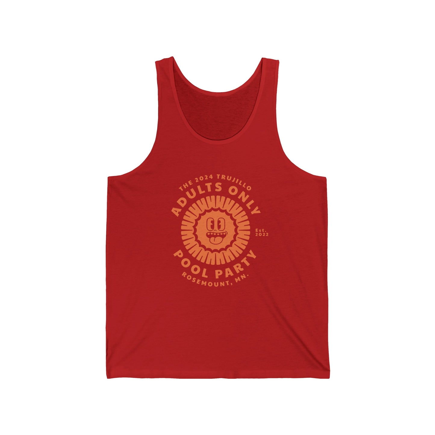 Trujillo 3rd Annual Adult Only Pool Party - Jersey Tank