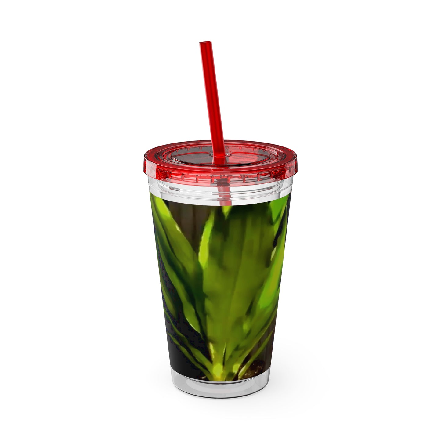 Lulu - Sunsplash Tumbler with Straw, 16oz