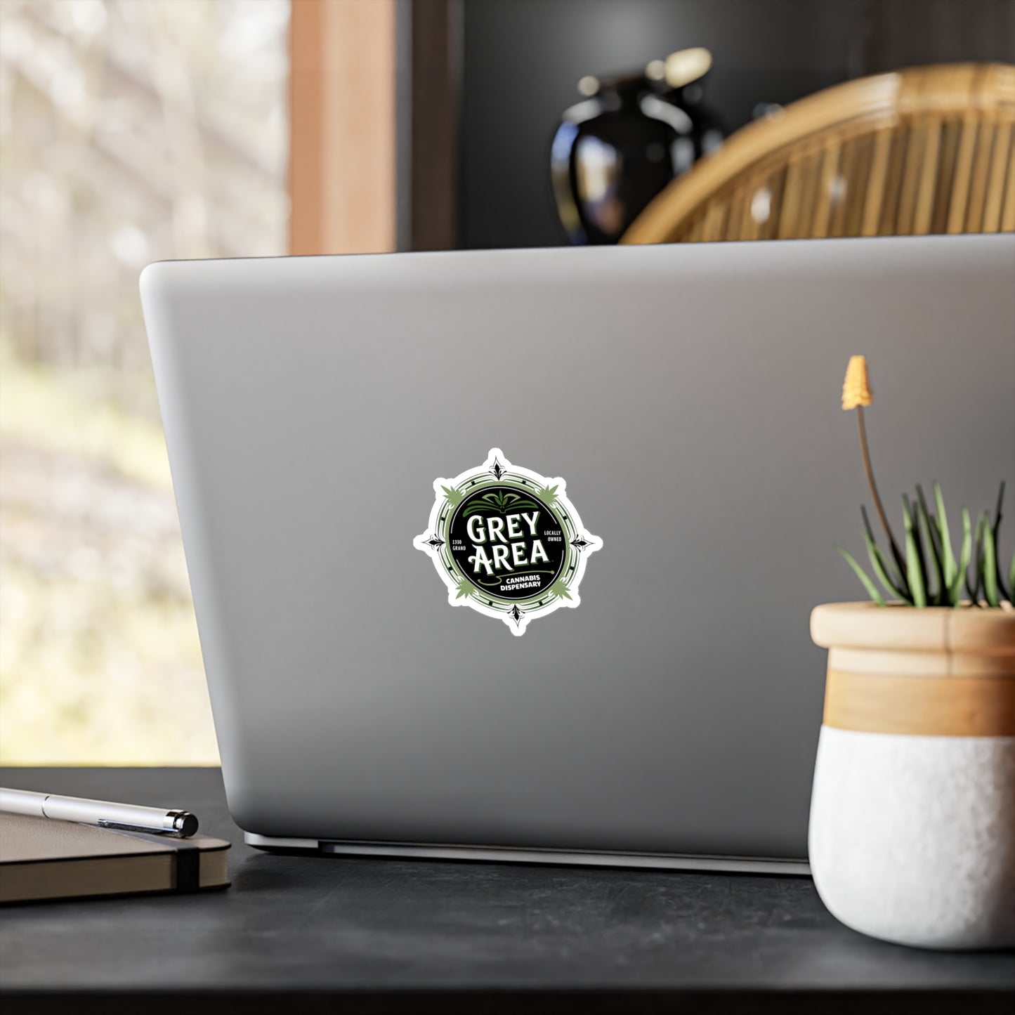 Grey Area - Kiss-Cut Vinyl Decals