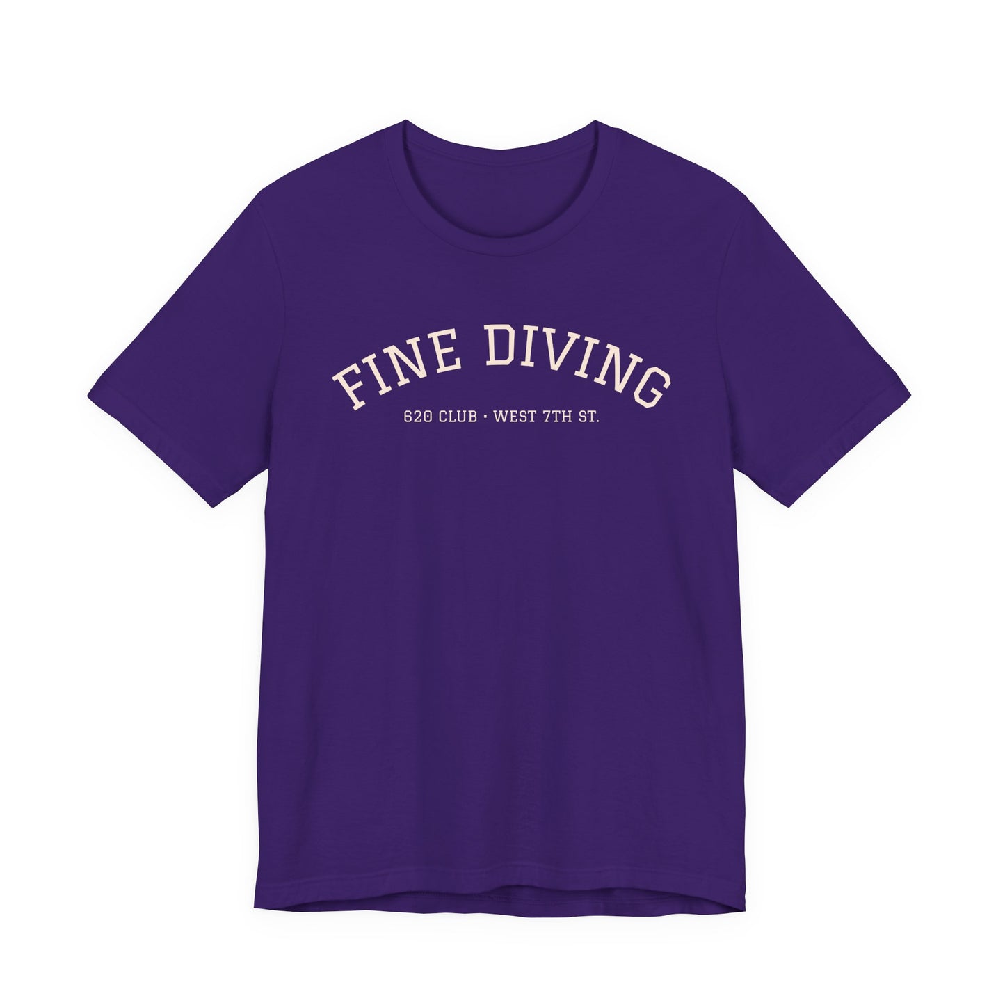 620 Club - Unisex Tee "Fine Diving" Design