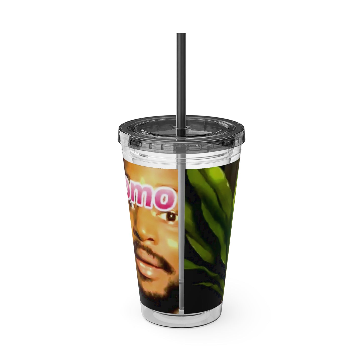 Lulu - Sunsplash Tumbler with Straw, 16oz