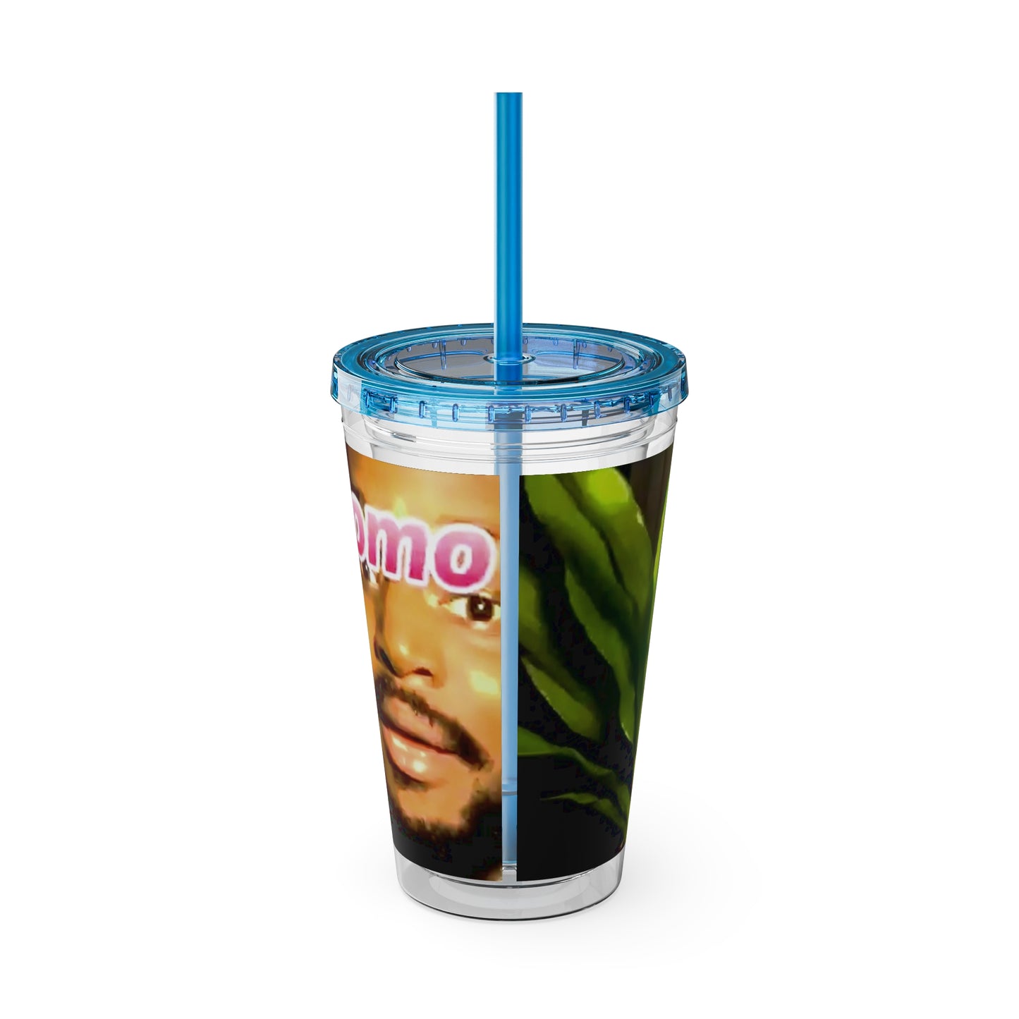 Lulu - Sunsplash Tumbler with Straw, 16oz