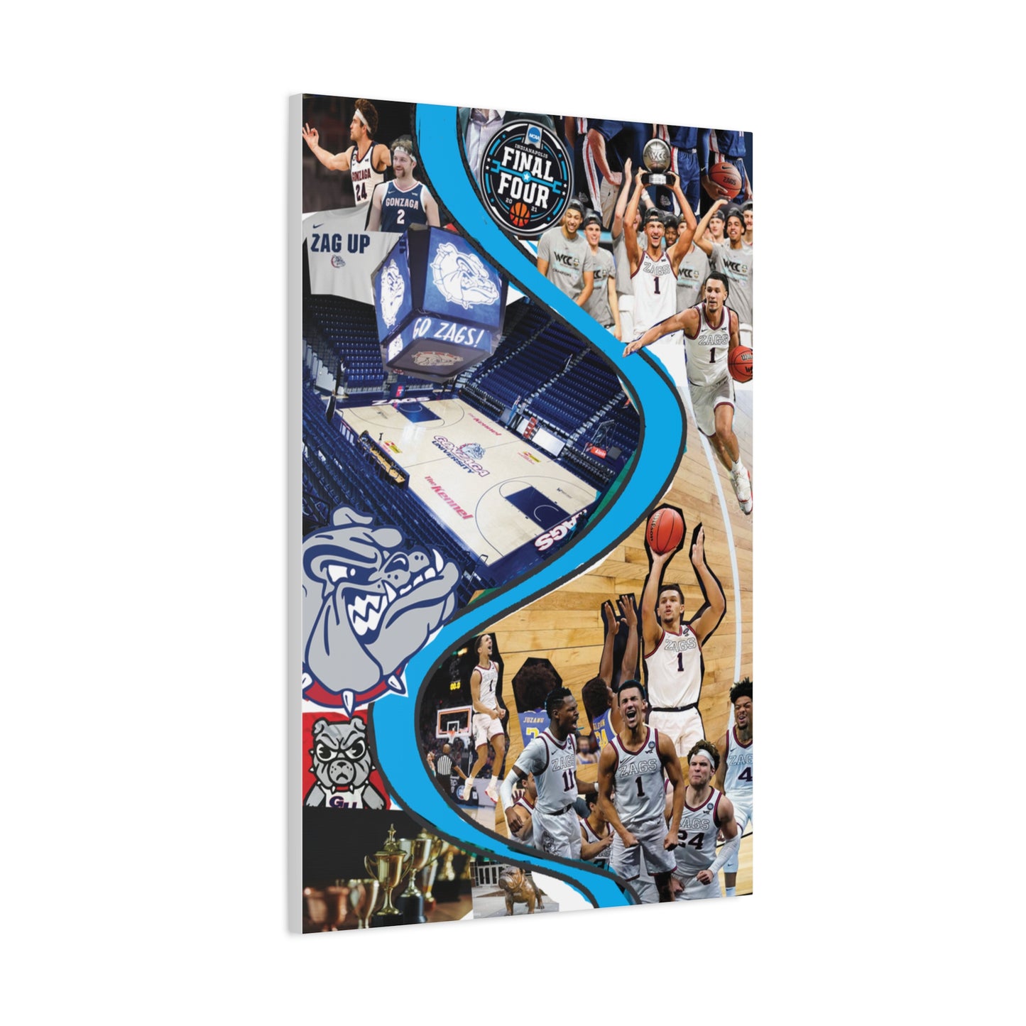 Jalen College Bottom, Stretched, 1.25"