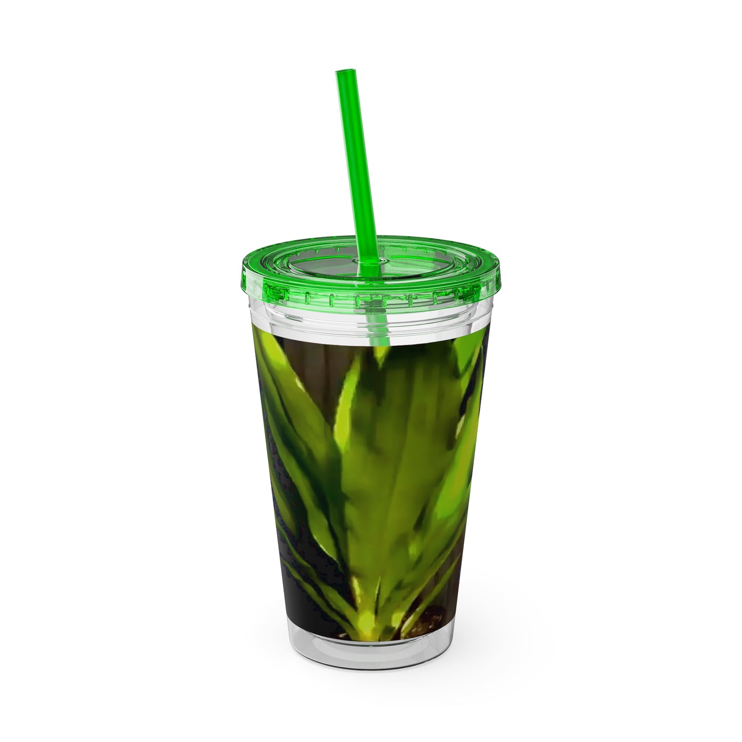 Lulu - Sunsplash Tumbler with Straw, 16oz