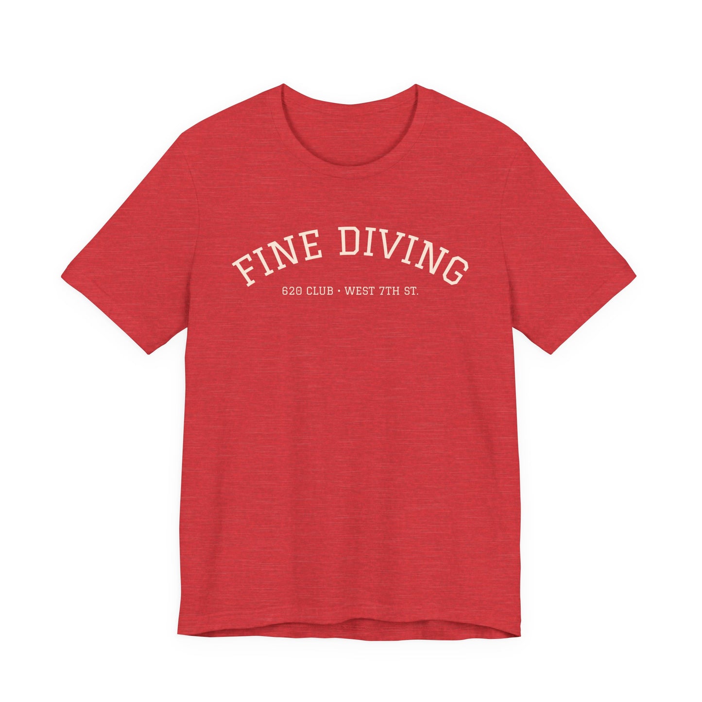 620 Club - Unisex Tee "Fine Diving" Design