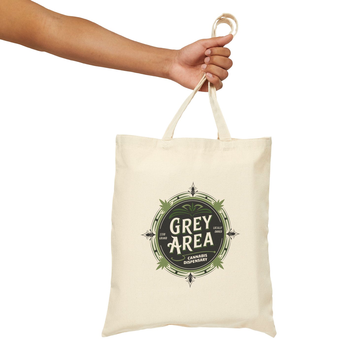 Grey Area - Cotton Canvas Tote Bag