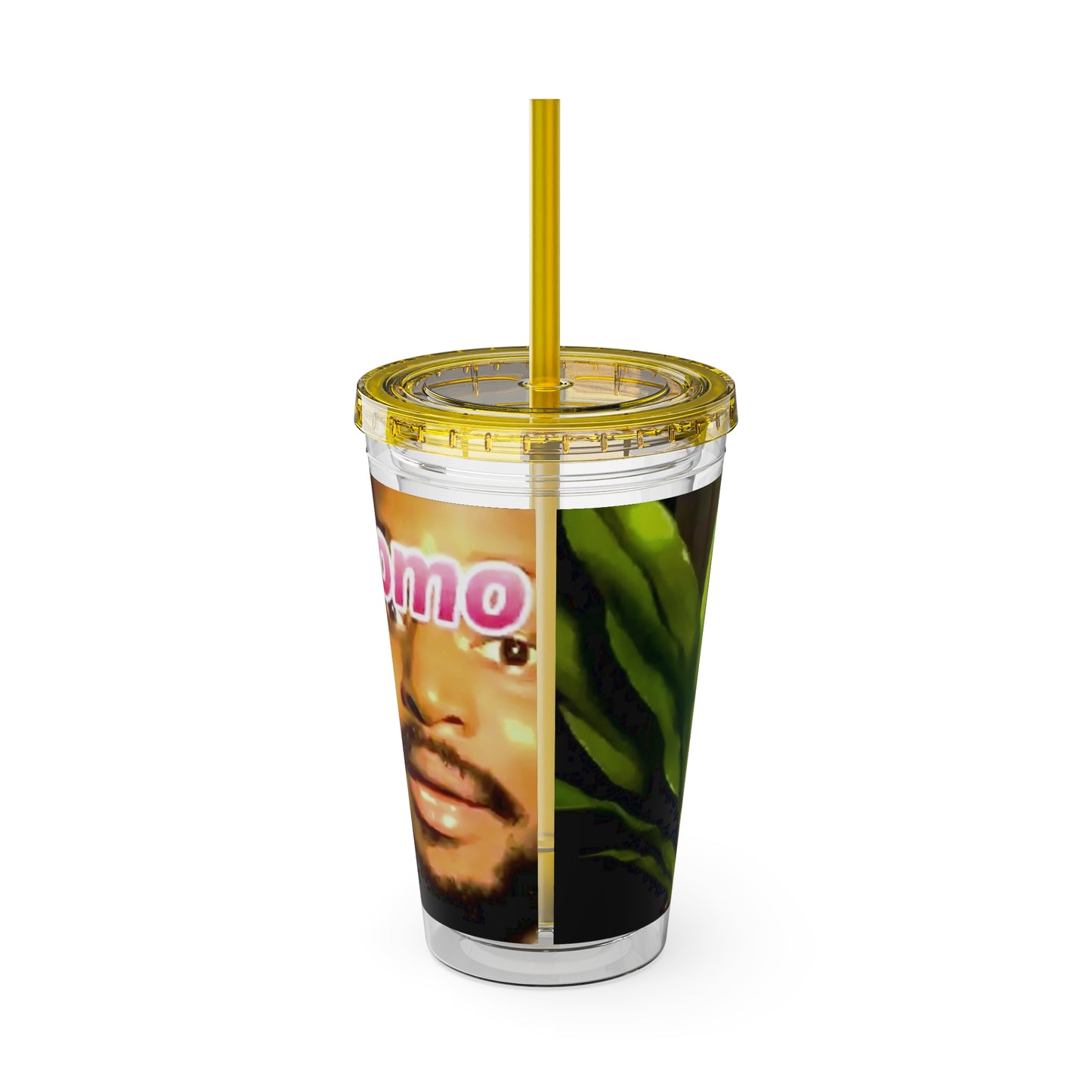 Lulu - Sunsplash Tumbler with Straw, 16oz