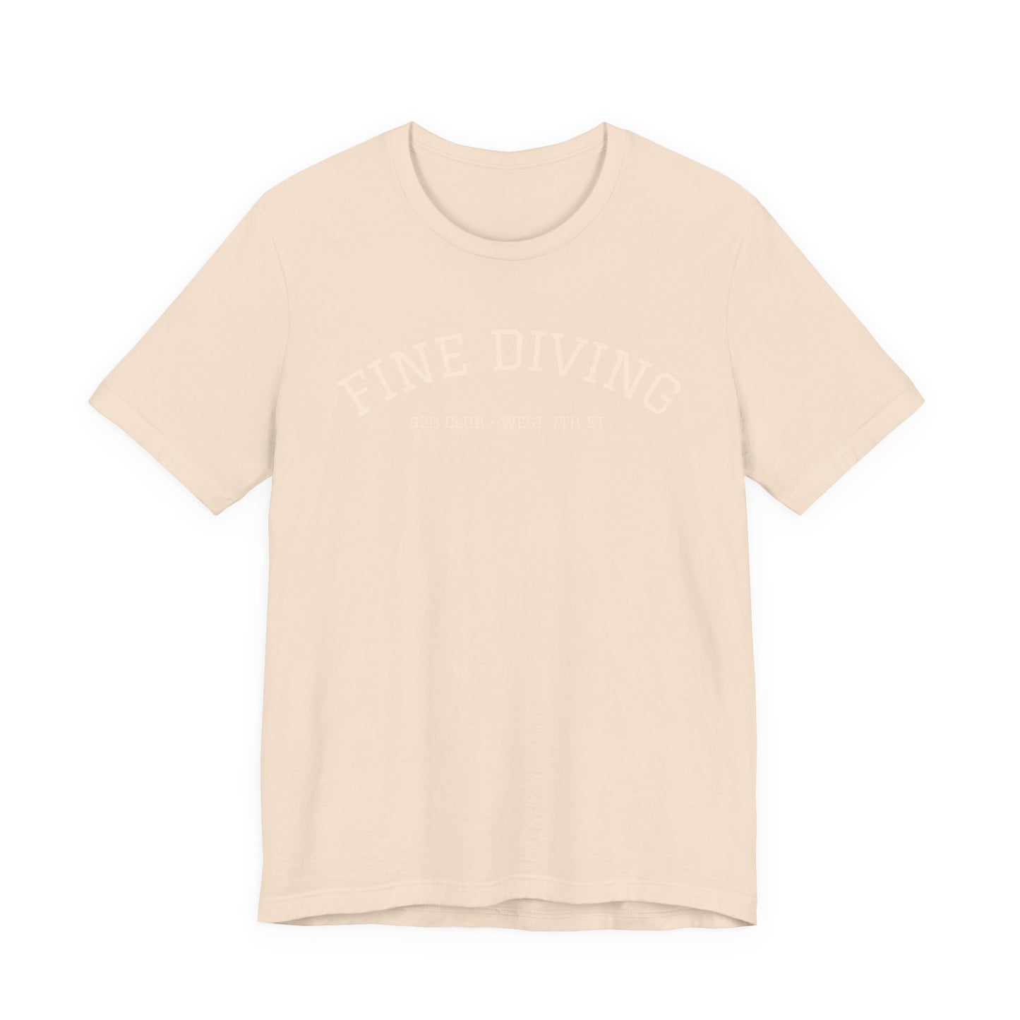 620 Club - Unisex Tee "Fine Diving" Design