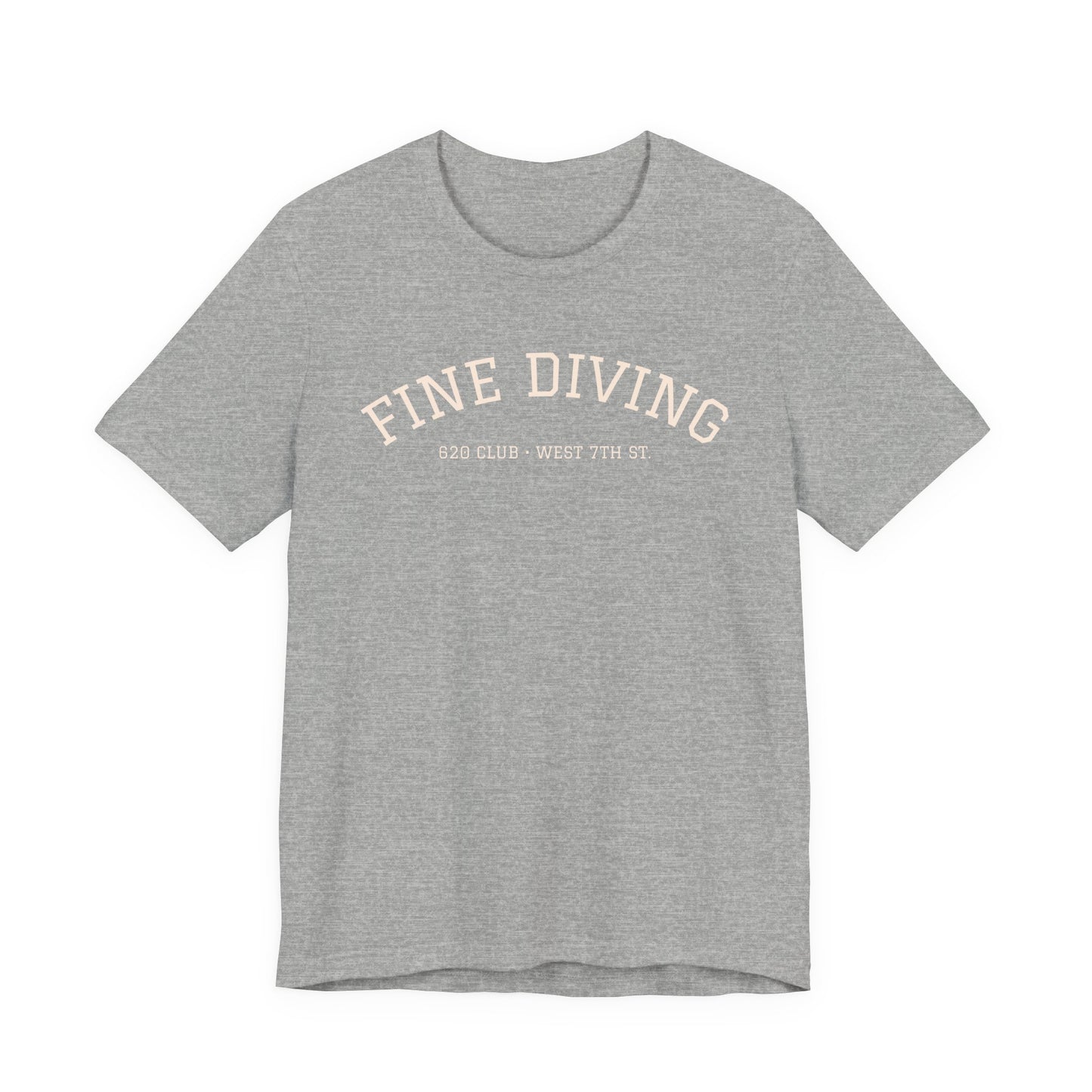 620 Club - Unisex Tee "Fine Diving" Design