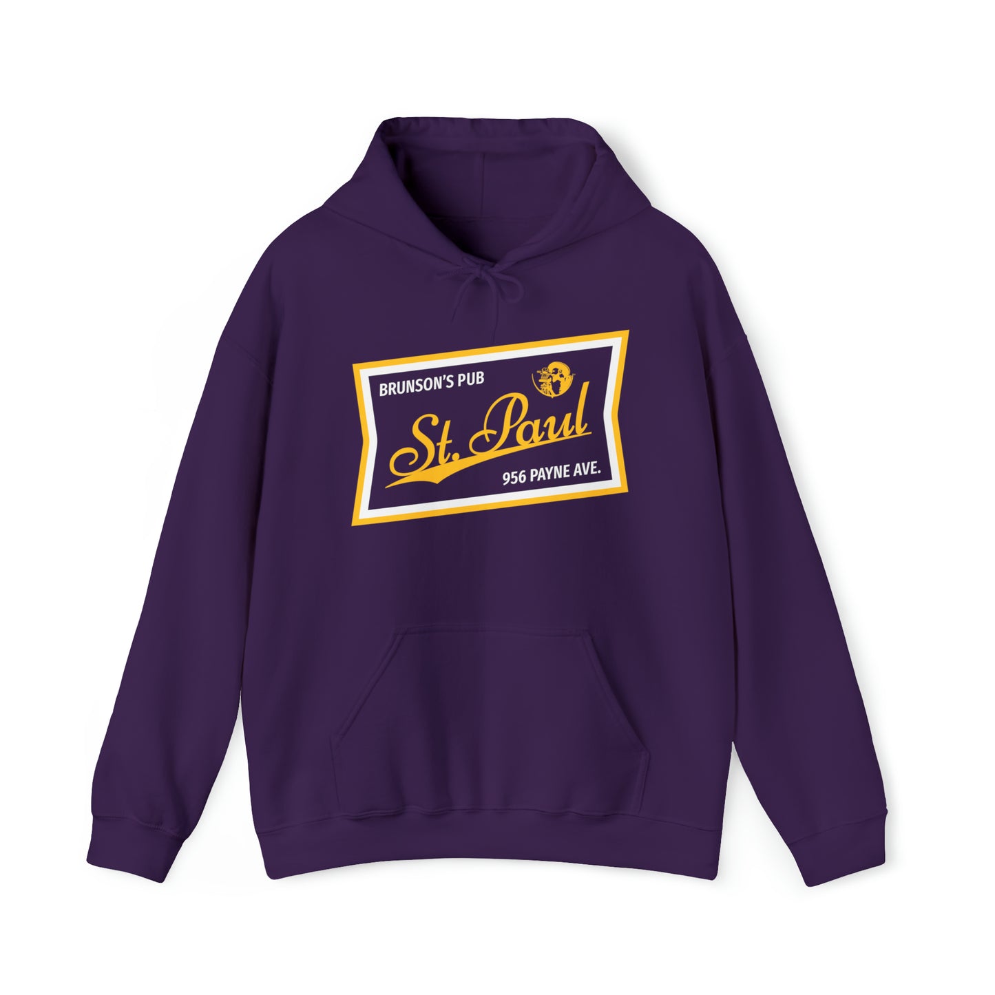 Brunson's "Game Day Series" Football - Heavy Blend™ Hooded Sweatshirt