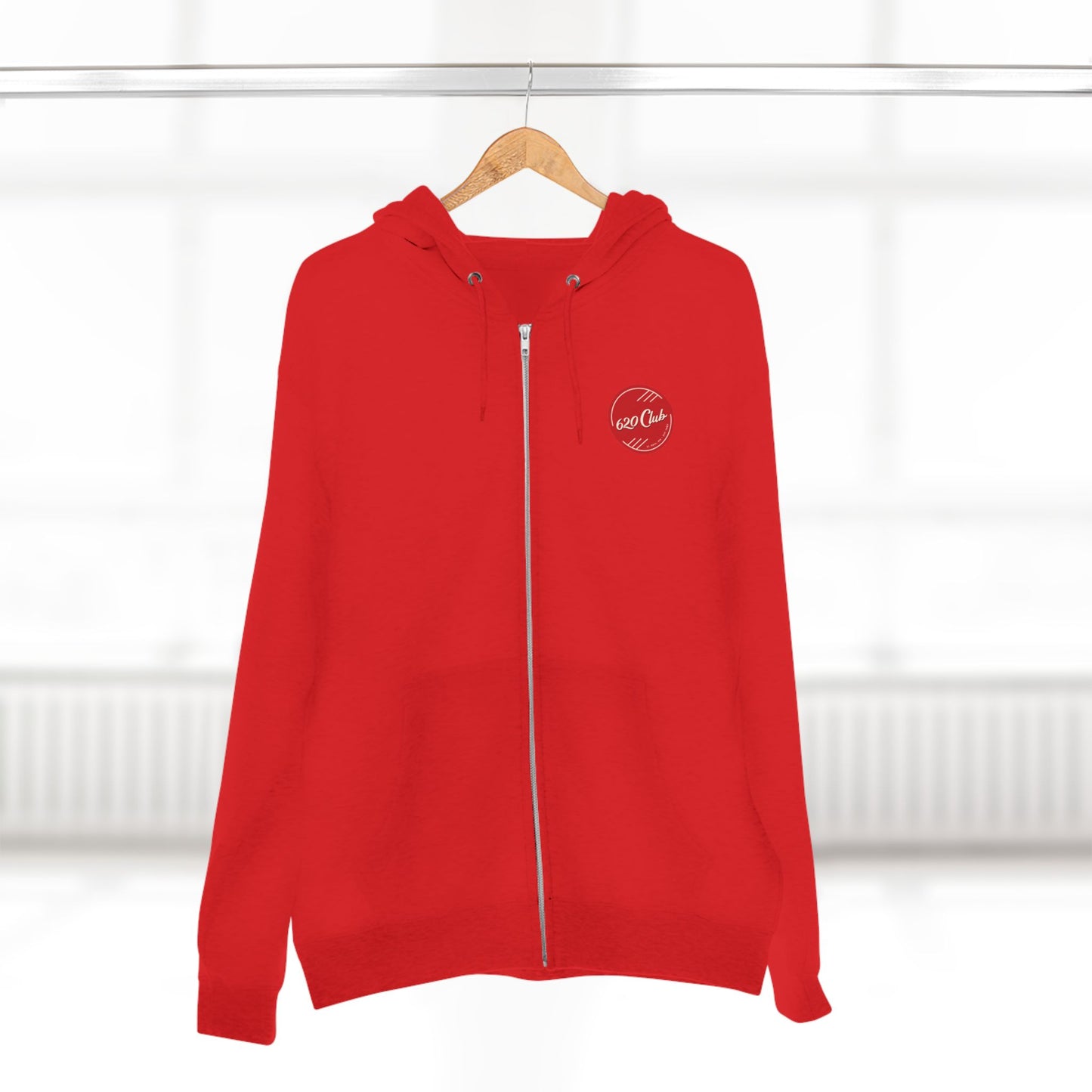 620 Club - Zip Hoodie with "Fine Diving" Design