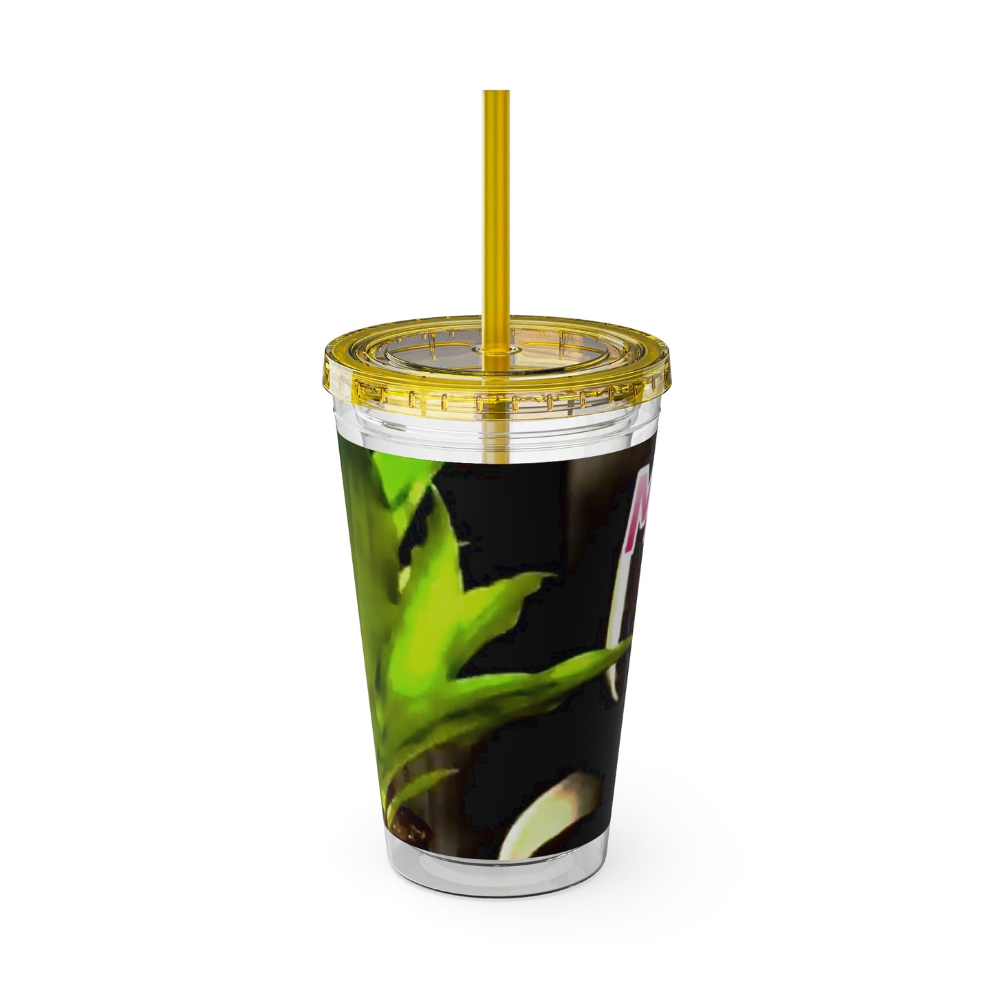 Lulu - Sunsplash Tumbler with Straw, 16oz