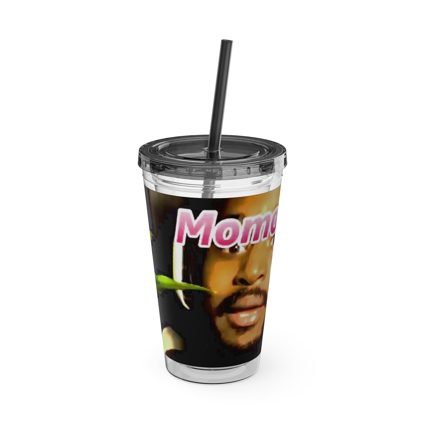 Lulu - Sunsplash Tumbler with Straw, 16oz