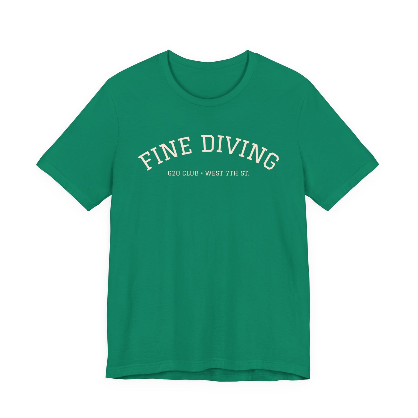 620 Club - Unisex Tee "Fine Diving" Design