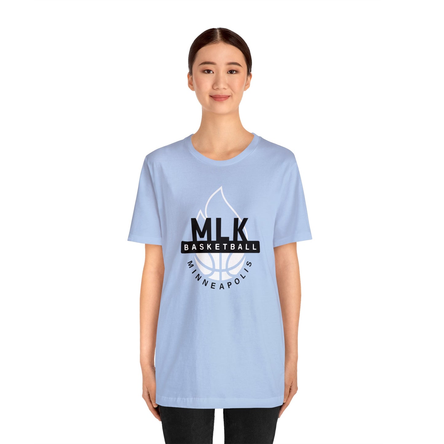 MLK South Minneapolis Travel Basketball Program (Fire)- Adult Unisex Jersey Short Sleeve Tee