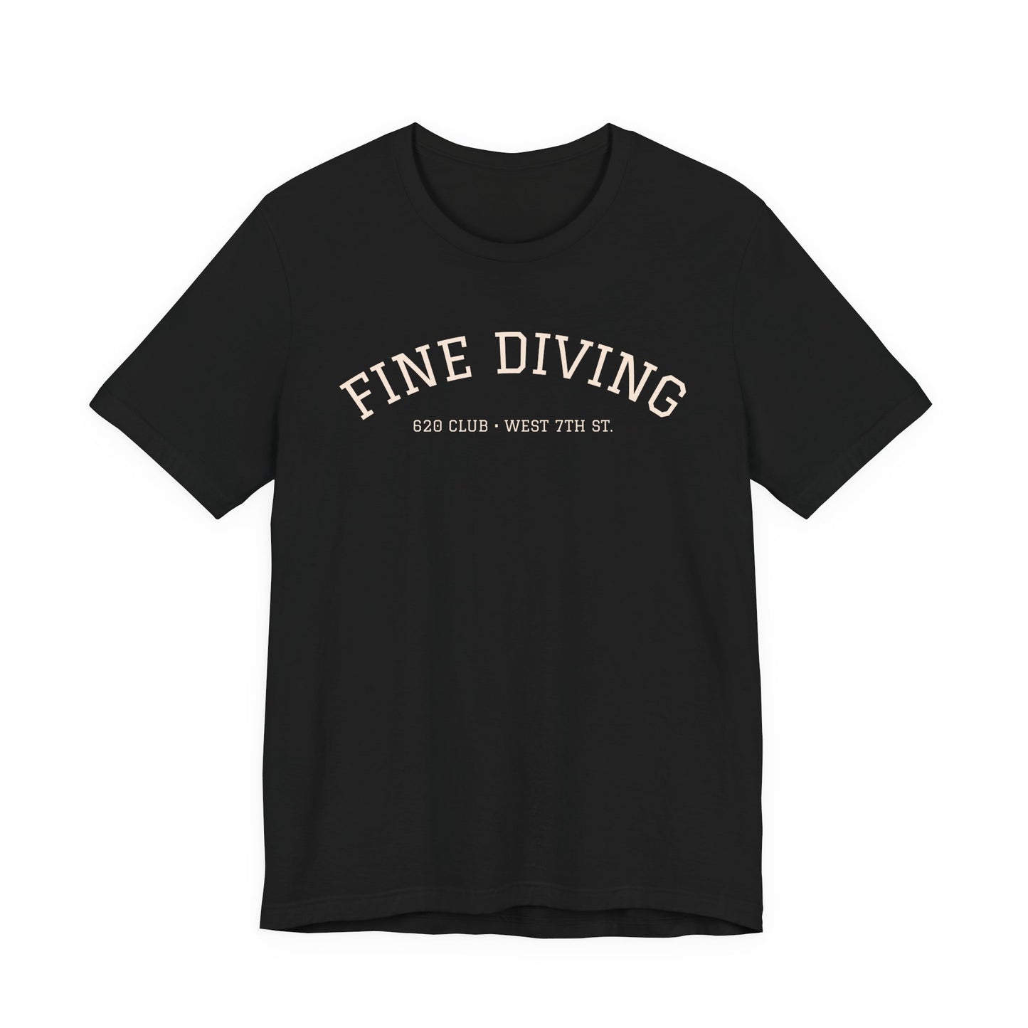 620 Club - Unisex Tee "Fine Diving" Design