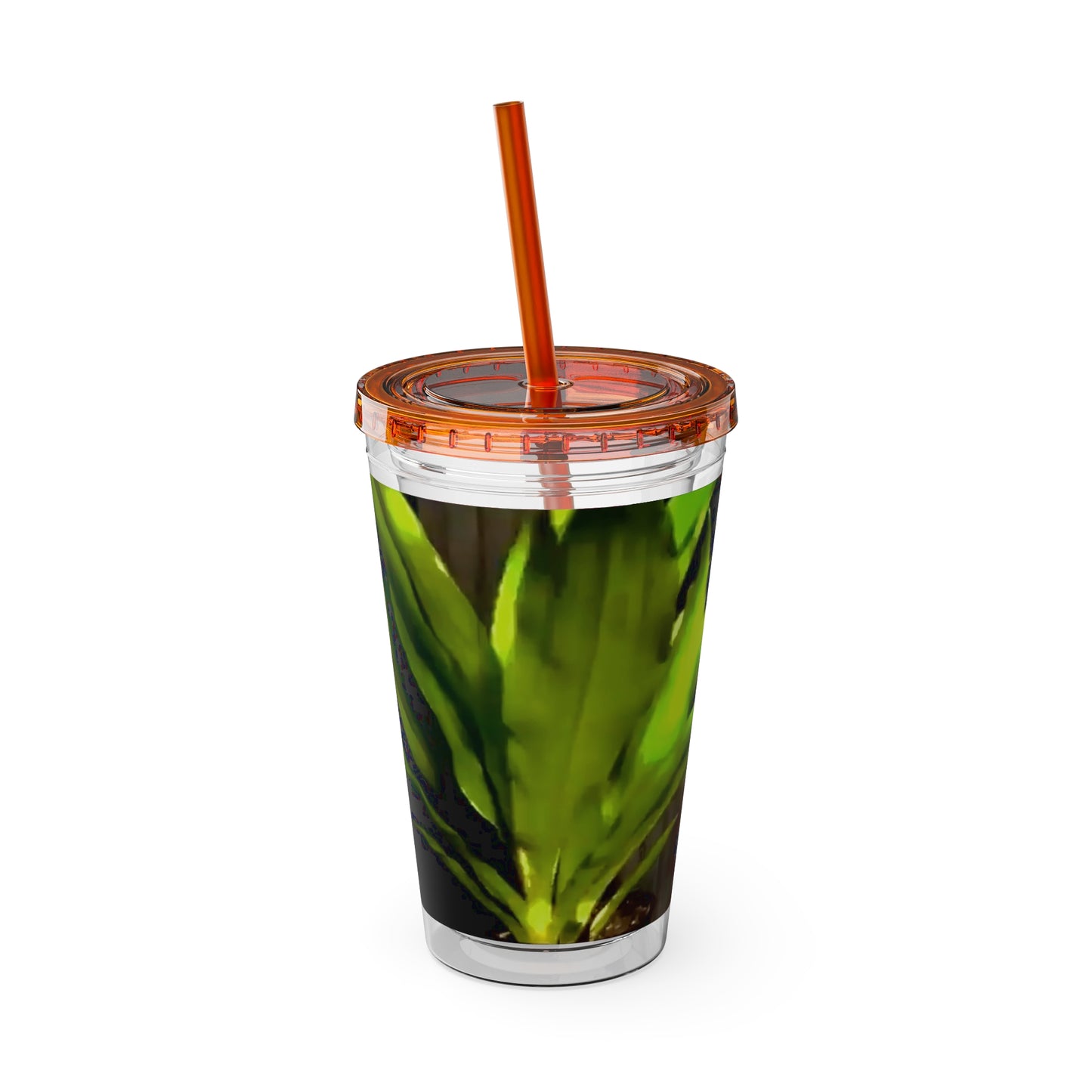 Lulu - Sunsplash Tumbler with Straw, 16oz