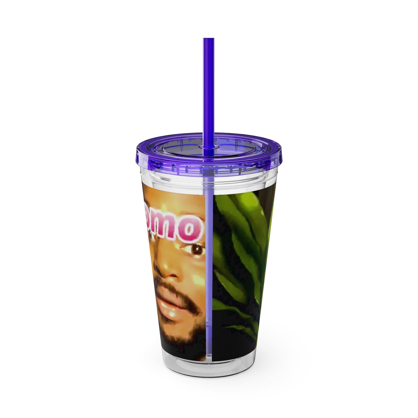 Lulu - Sunsplash Tumbler with Straw, 16oz