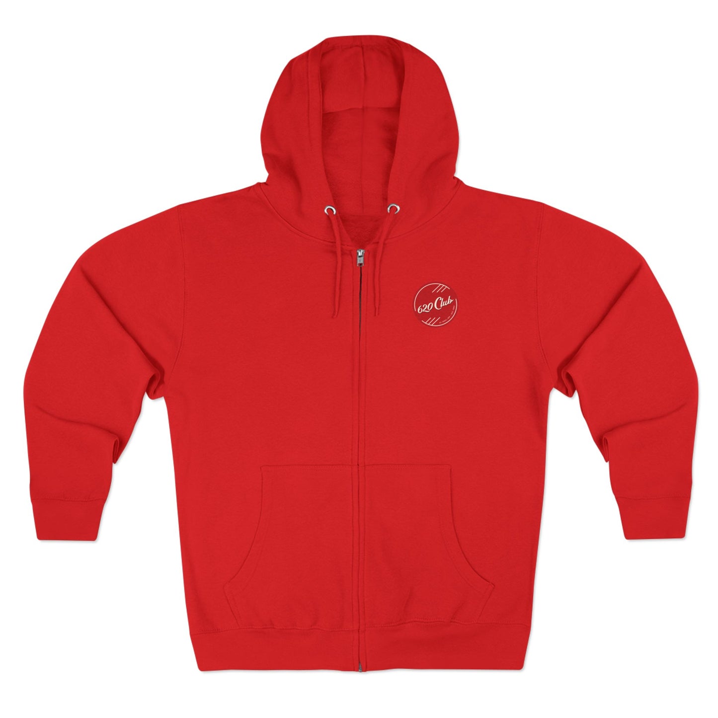 620 Club - Zip Hoodie with "Fine Diving" Design