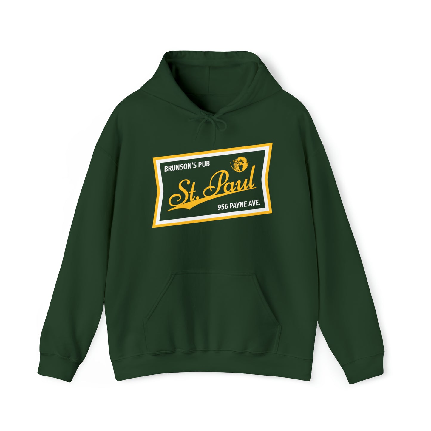Brunson's "Game Day Series" Football - Heavy Blend™ Hooded Sweatshirt