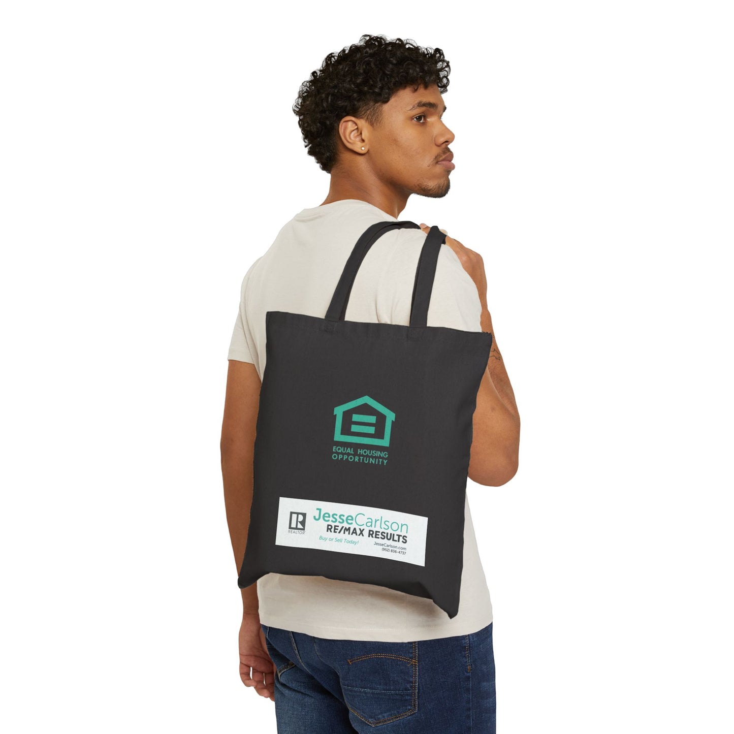Jesse Carlson Reality - Cotton Canvas Tote Bag