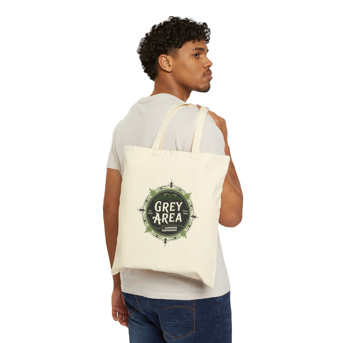 Grey Area - Cotton Canvas Tote Bag