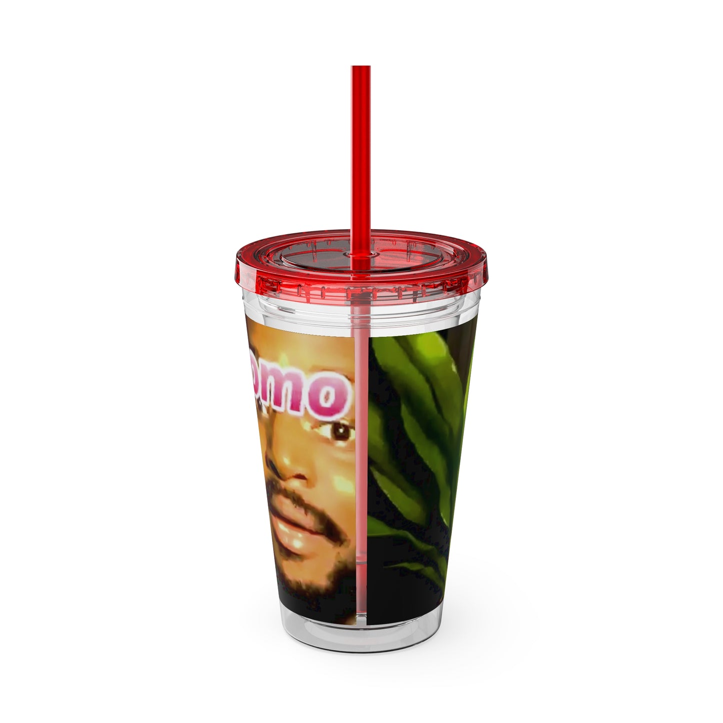 Lulu - Sunsplash Tumbler with Straw, 16oz