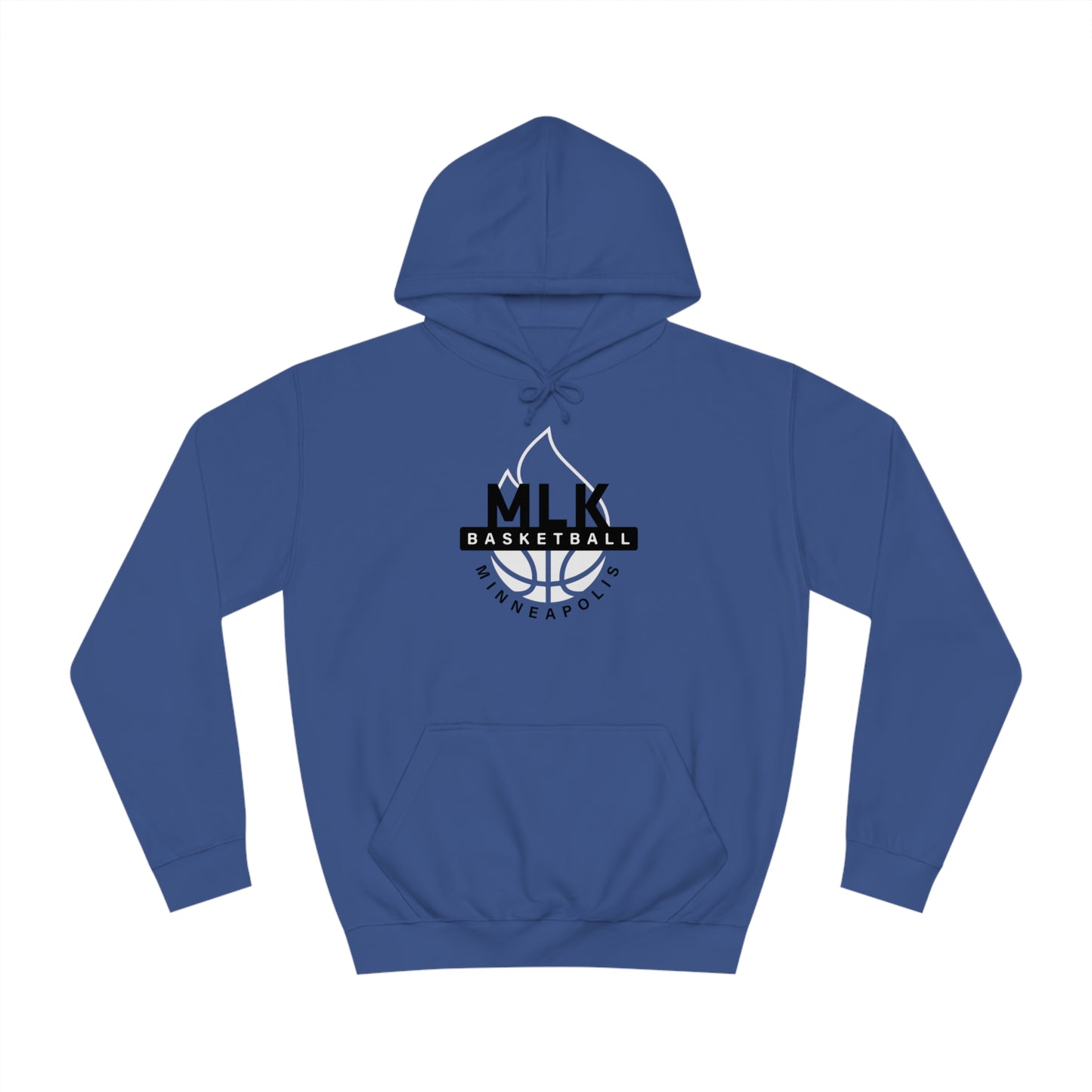 MLK South Minneapolis Travel Basketball Program (Fire) - Adult Pullover Hoodie