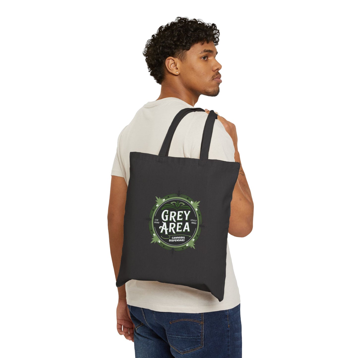 Grey Area - Cotton Canvas Tote Bag