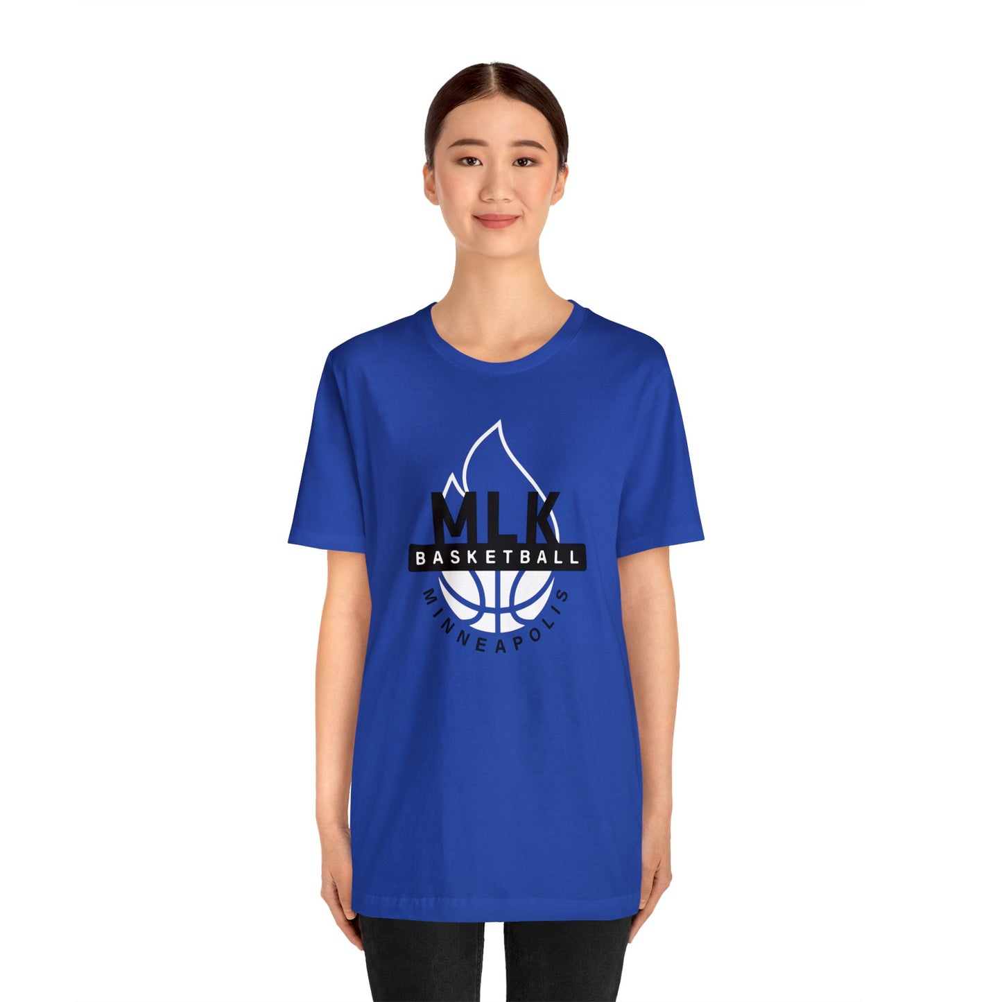 MLK South Minneapolis Travel Basketball Program (Fire)- Adult Unisex Jersey Short Sleeve Tee