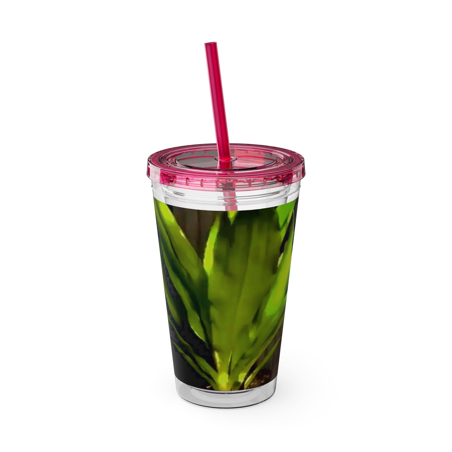 Lulu - Sunsplash Tumbler with Straw, 16oz