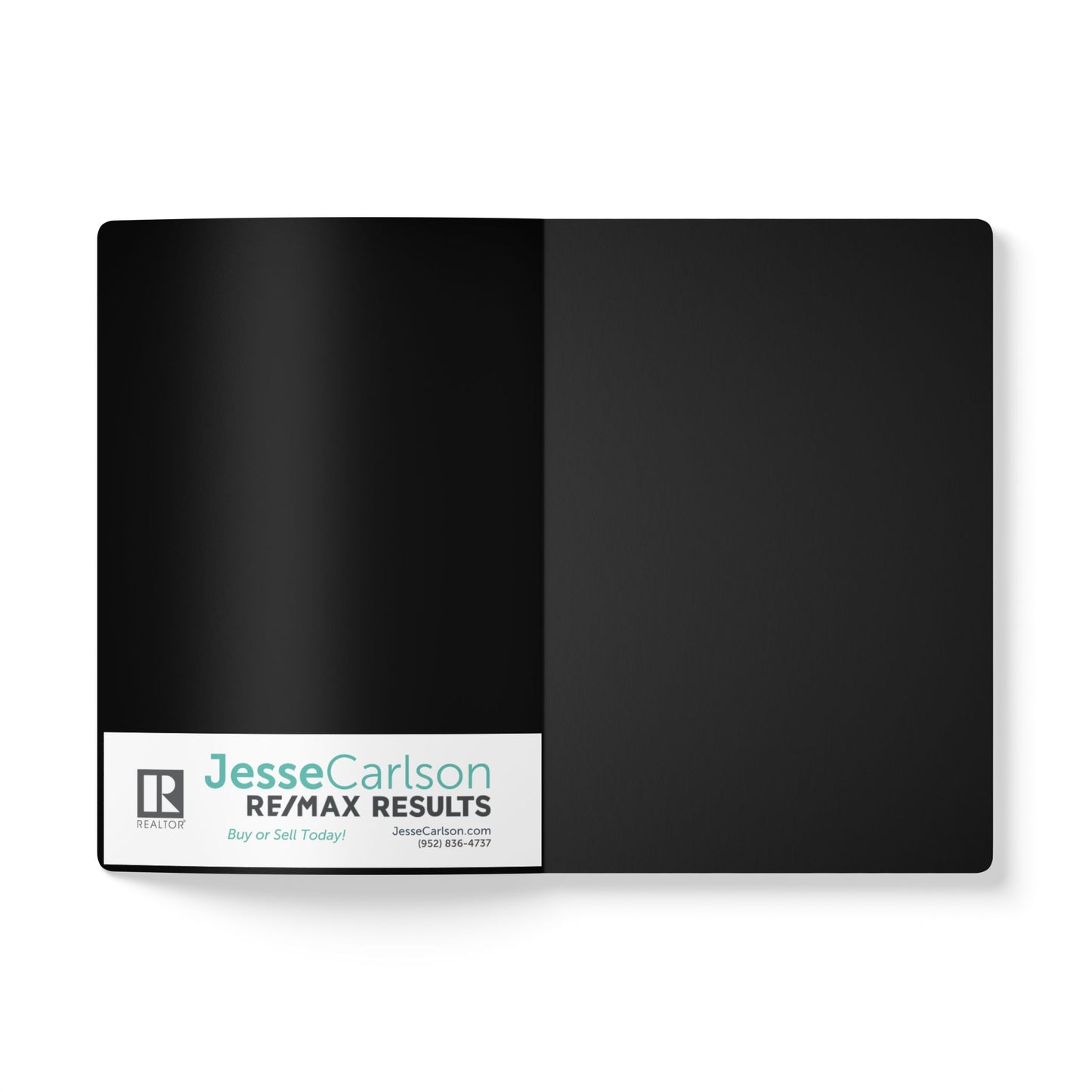 Jesse Carlson Realtor - Softcover Journal (with Inside Prints)