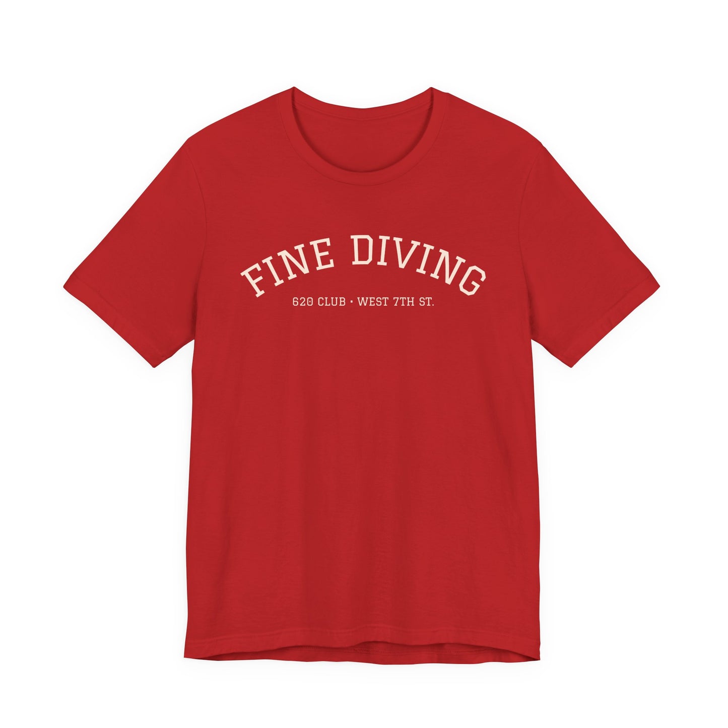 620 Club - Unisex Tee "Fine Diving" Design