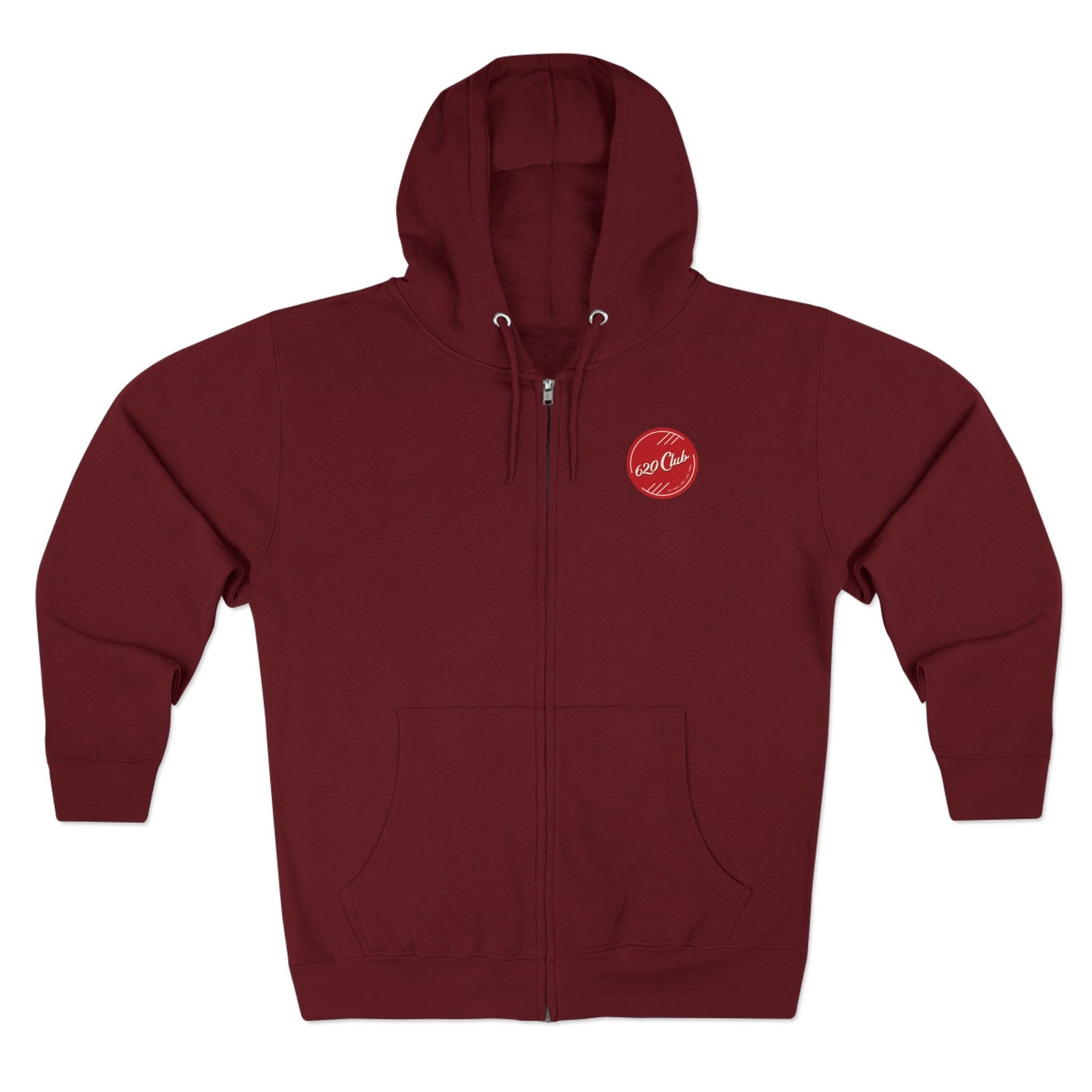 620 Club - Zip Hoodie with "Fine Diving" Design