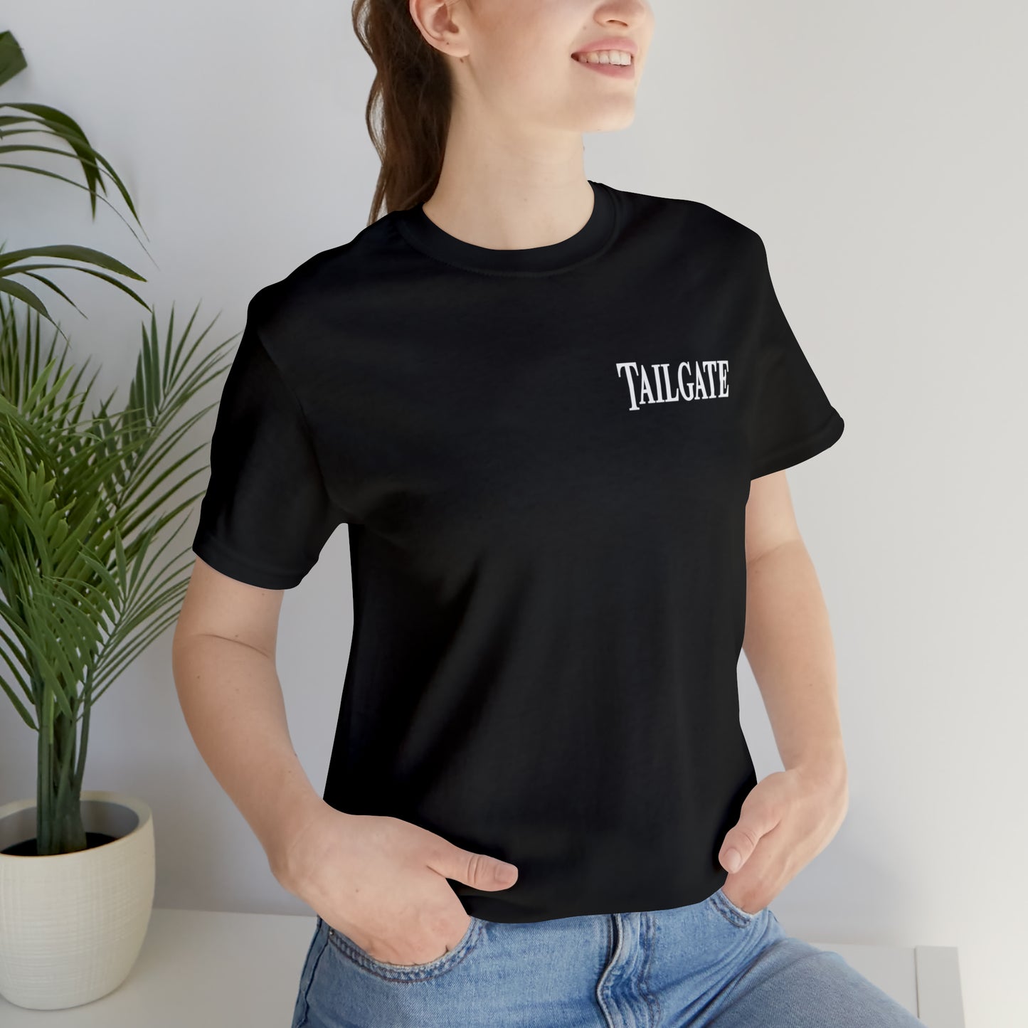 Mockup Unisex Jersey Short Sleeve Tee