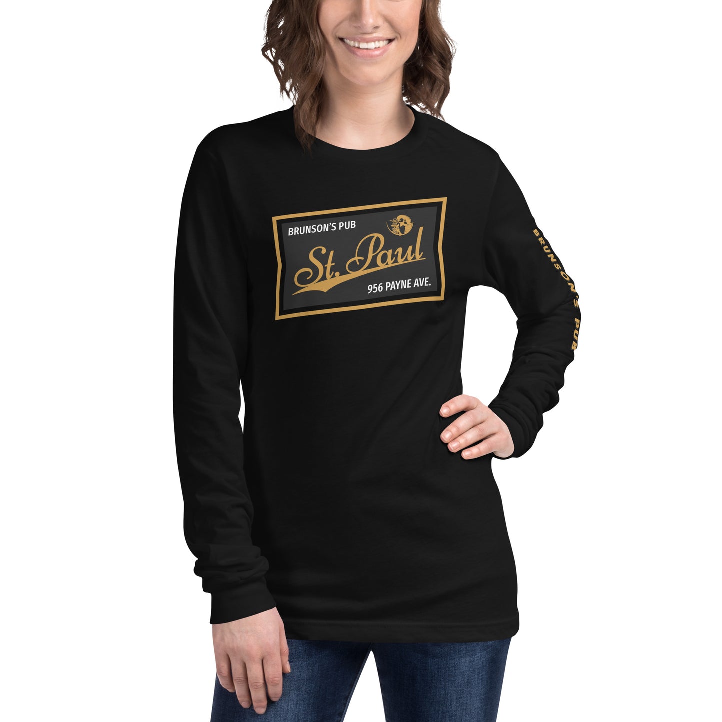 Brunson’s Pub Beer Logo - Long Sleeve Tee