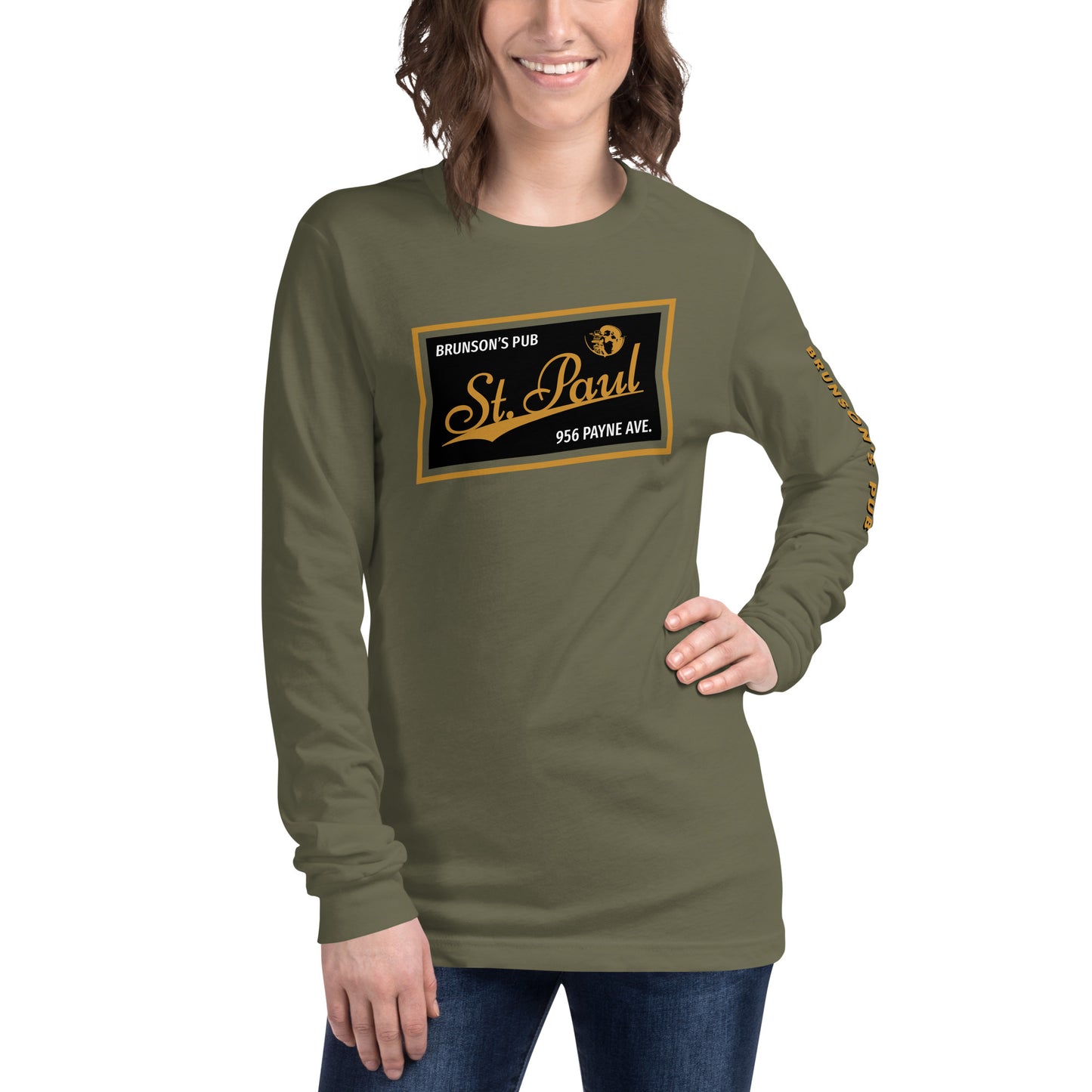 Brunson’s Pub Beer Logo - Long Sleeve Tee