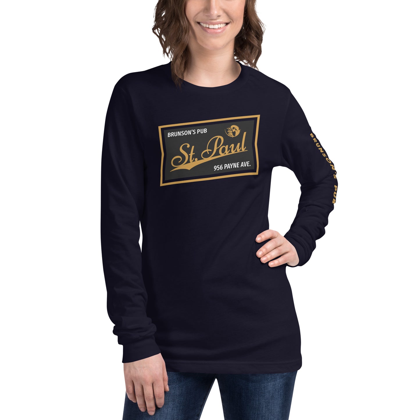 Brunson’s Pub Beer Logo - Long Sleeve Tee