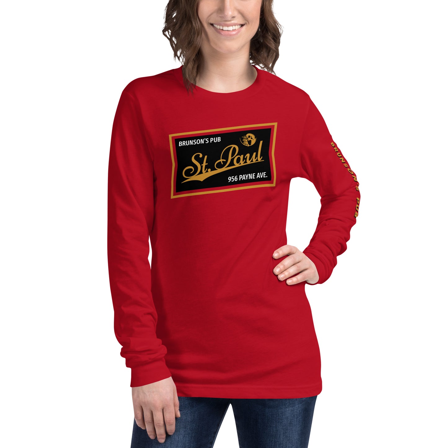 Brunson’s Pub Beer Logo - Long Sleeve Tee