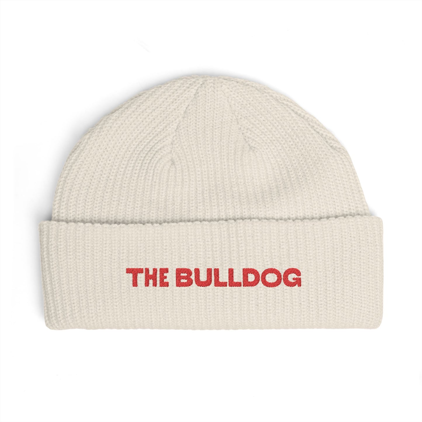 The Bulldog - Embroidered Knit Hat