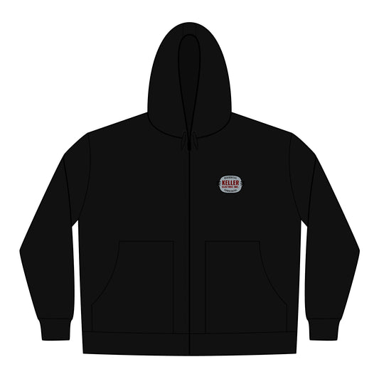 Keller Electric - Embroidered Work Hoodie – CornerStone Duck Cloth Zip-Up (Men's)