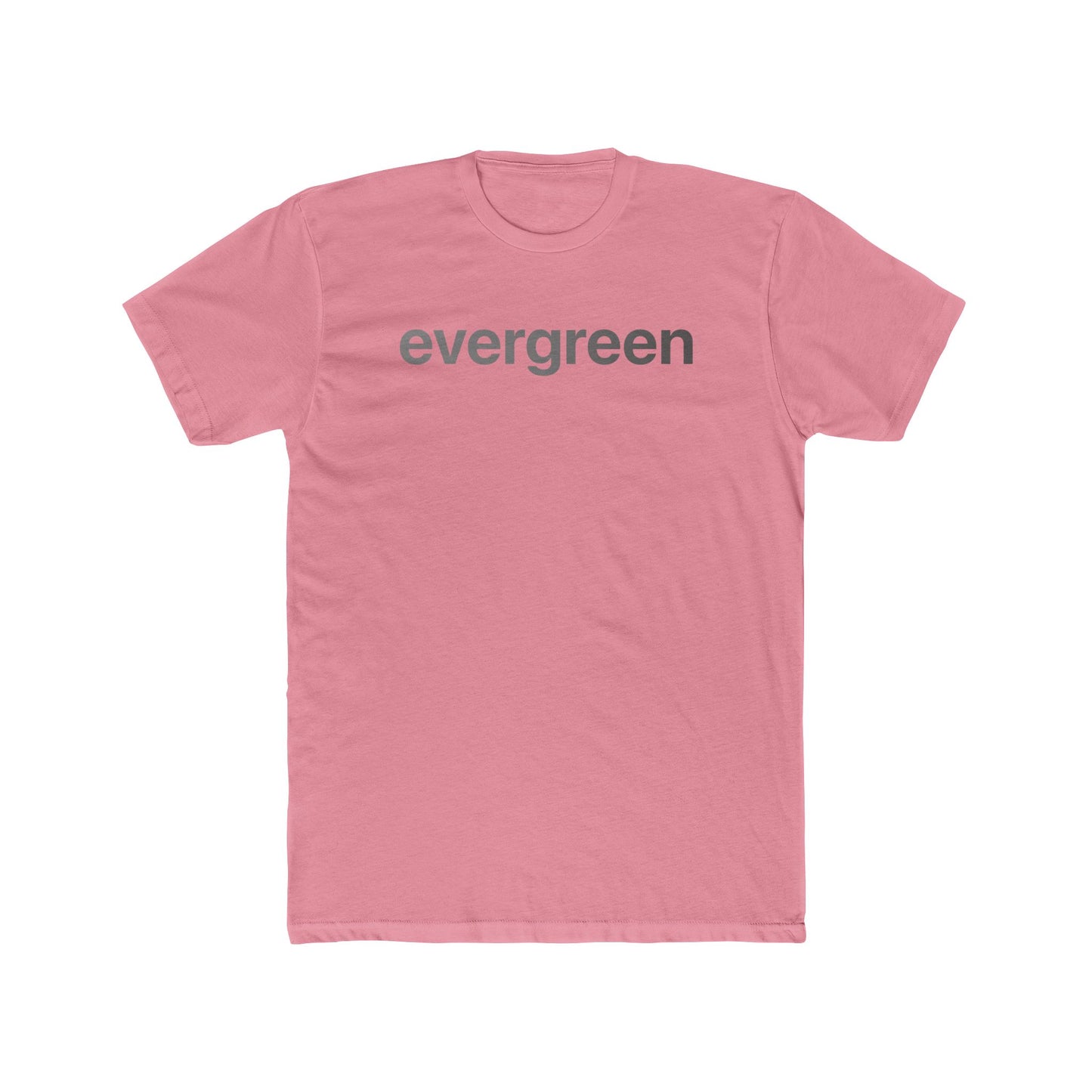 Grey - Evergreen Gradient Tee Shirt