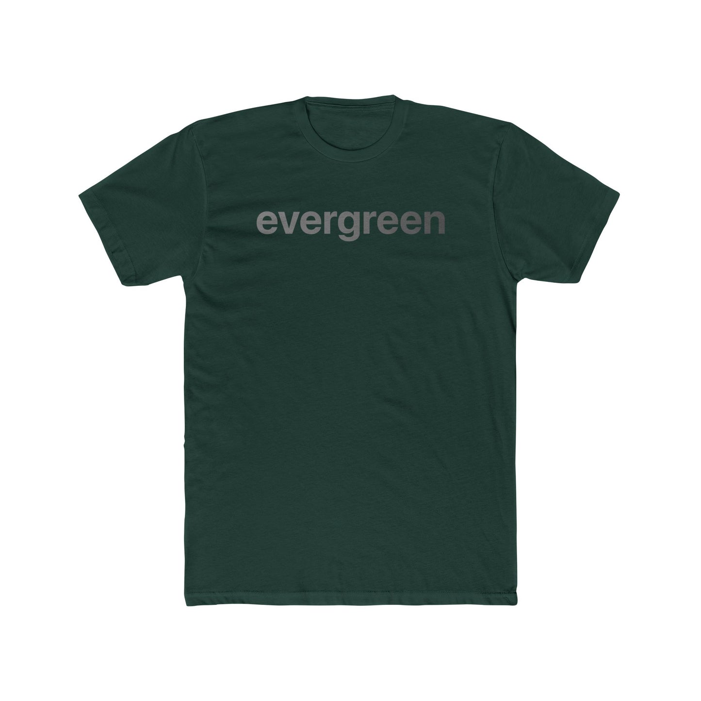 Grey - Evergreen Gradient Tee Shirt