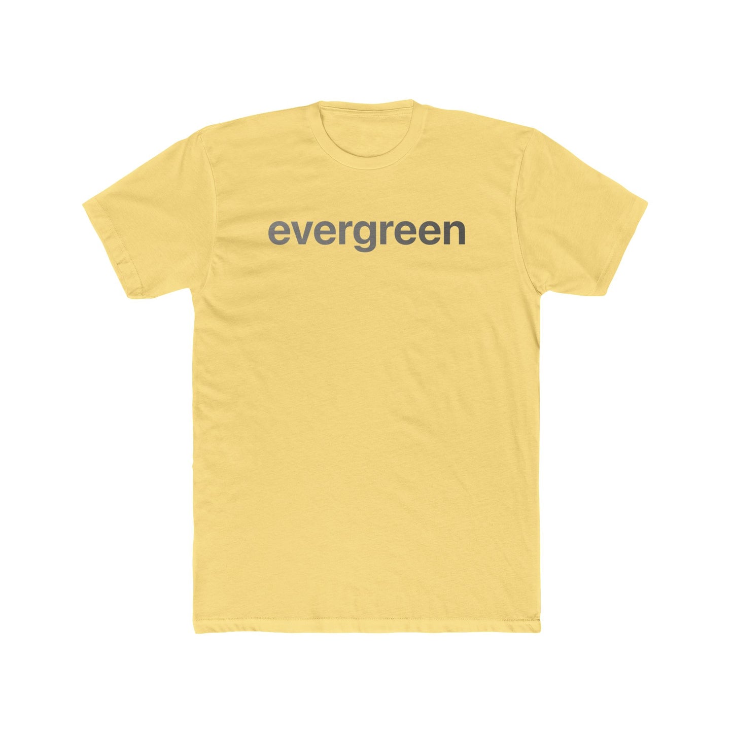 Grey - Evergreen Gradient Tee Shirt