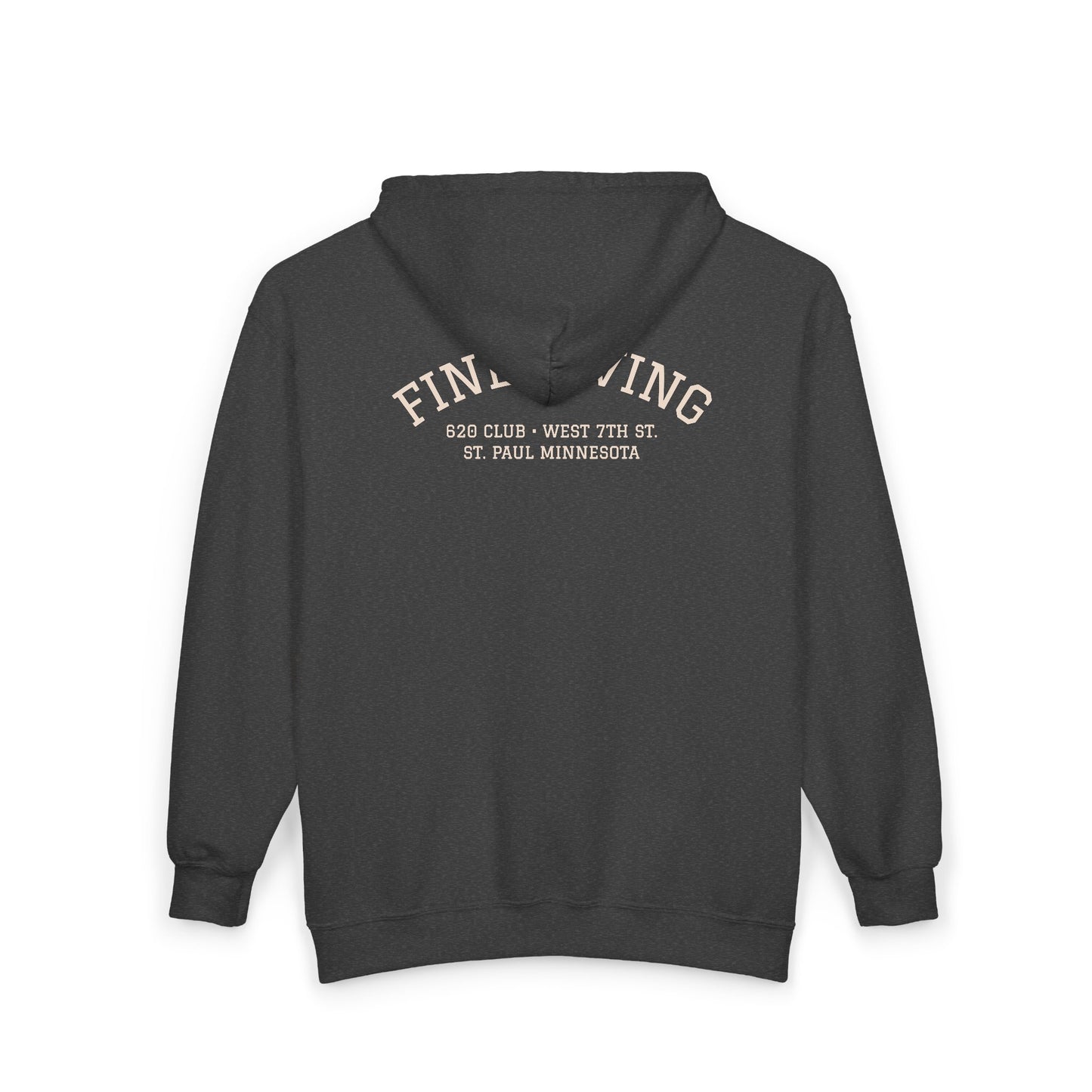 620 Club Zip Hoodie — Fine Diving Club Full-Zip Hoodie (St. Paul, MN)