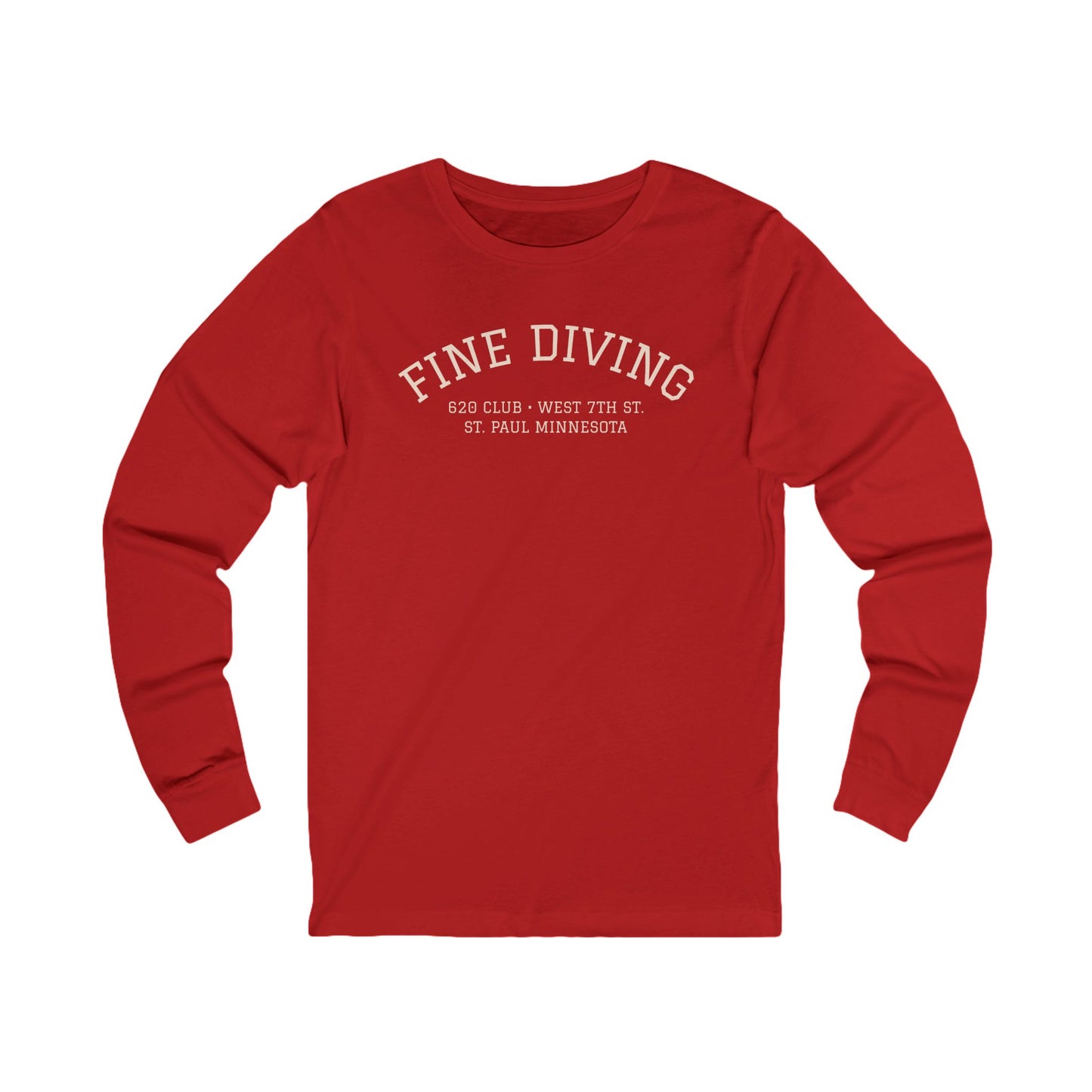 620 Club - "Fine Diving" Long Sleeve Tee