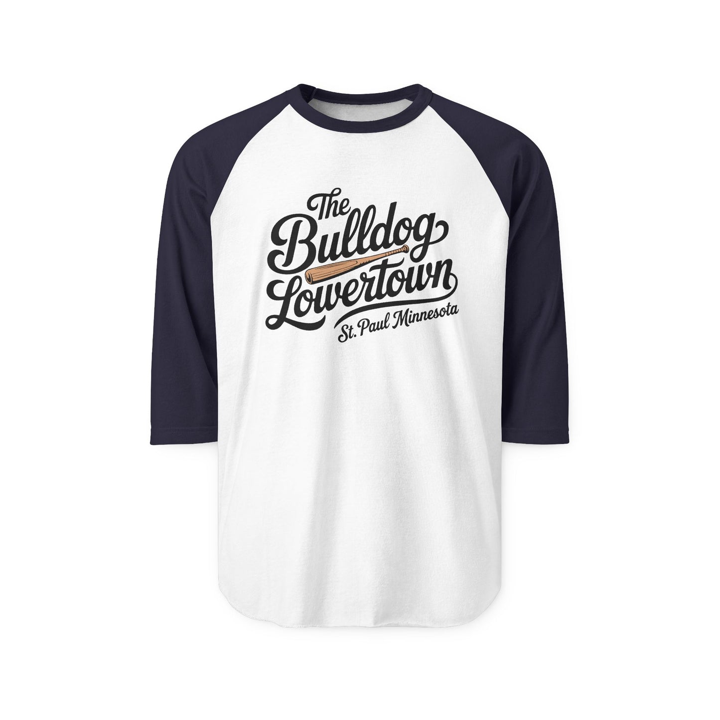 Bulldog Lowertown Baseball Shirt — Baseball Tee