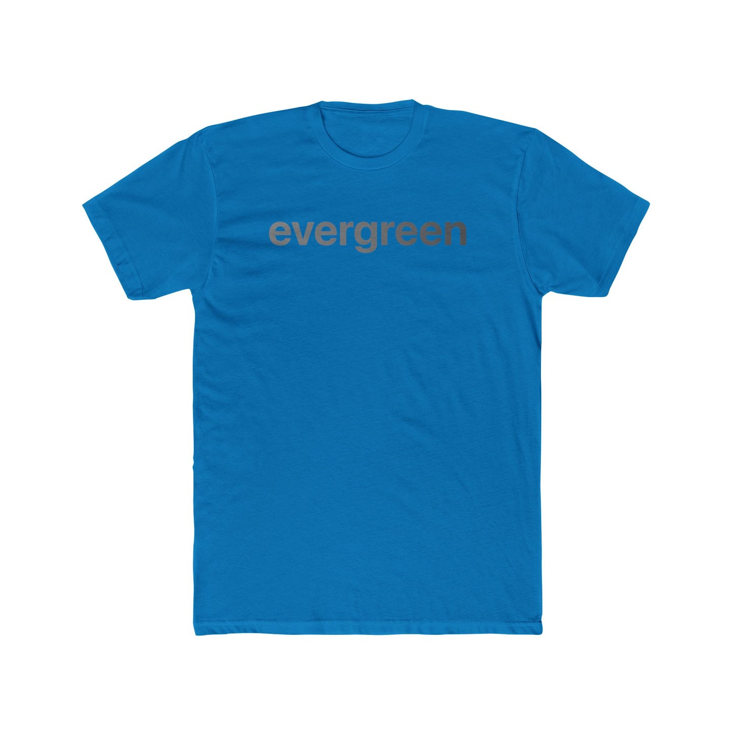 Grey - Evergreen Gradient Tee Shirt