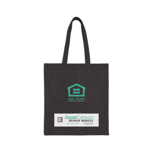 Jesse Carlson Reality - Cotton Canvas Tote Bag